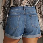 Anthropologie Pilcro Jean Shorts Mid Rise Slim Size 28 Photo 2