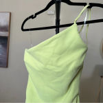 House Of CB House of‎ CB ‘Alessia’ Lime Feathered Midi Dress size XS $299 Photo 11
