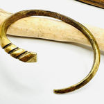 Giles & Brother X JM Spear Cuff Brass Bracelet Jewel Mint Collaboration Gold Photo 0