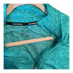 Nike Women's Teal Quarter-Zip Sweatshirt Photo 2