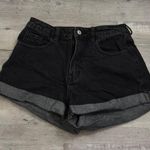PacSun  Mom Shorts Denim Black Photo 0