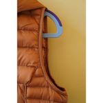 32 Degrees Heat Thermal Lightweight Puffer Vest Detachable Hood Orange Size XS Photo 5