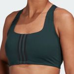 Adidas Hunter Green Sports Bra - Size 2X Photo 0