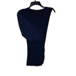 CAbi Asymmetrical Ruched Sleeve One Shoulder Tank Top V-Neck Small Women Photo 7