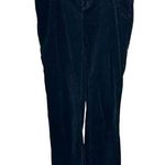 Charter Club  Pant Shop Women Sz 6 Pants Black Corduroy Straight Leg Cotton Blend Photo 0