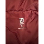 Ideology  Puffer Jacket Hooded Quilted Lightweight Burgundy Red Small‎ Photo 6