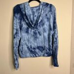 BAEA Womens blue tie dye zippered hoodie Size Medium‎ Photo 8
