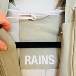 Rains String Parka, “Earth”, women’s L, NWT Green Size L Photo 9