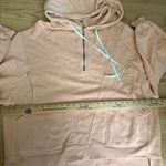 Free People oversized High Road Pullover size Small quarter-zip hoodie pink Photo 8