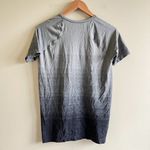 Brooks  SHORT SLEEVE CREWNECK TEE‎ SHIRT TOP GRAY BLACK WOMENS SIZE M ATHLETIC Photo 3