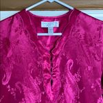 VINTAGE PINK ORIENTAL LINGERIE SLIP DRESS NIGHTGOWN Photo 3