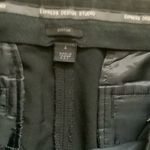 EXPRESS black straight leg business casual pants sz 4 academia career business Photo 5