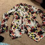 ASTR  floral open front cardigan S Photo 1