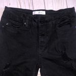 KanCan black distressed jeans size 9/28 EUC Photo 5