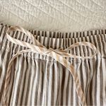 Madewell Crinkle Cotton Striped Dolphin-Hem Shorts Boxers Women’s Large Photo 5