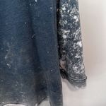 Free People  Sweater Small Womens Gray Textured Long Sleeve Reversible 1484 Photo 12