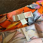 Gianni Bini GB Vibrant Tropical Floral Short Skort Zipper Back Photo 1