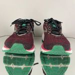 Brooks Black Pink Aqua Women's Ghost 11 Running Sneaker Shoes Photo 6