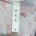 Dusty lavender and pink floral shift dress with pockets size medium Purple Photo 5