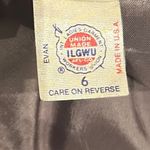 Vintage Women Wool Evan Picone Gray Knee Length Skirt Pockets Size 6 Made in USA Photo 6