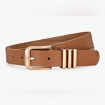 NEW WERFORU Brown Vegan Leather Waist Belt Jean Pants Dresses 25 Photo 1