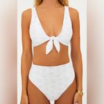 Beach Riot Dallas Top White Magnolia Eyelet, Size Small, $128 Photo 7