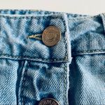 VERO MODA  blue denim pencil skirt  button front size Small Photo 2