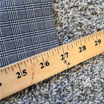 Massimo Fabbro Italy Grey Black Plaid Slim Trouser Dress Pants Womens 8 Preppy Gray Photo 5