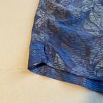 Columbia  Blue Floral Print Drawstring Waist Pockets Womens Medium‎ Photo 3