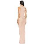 Le Superbe Airy Gown in Au Naturel Large New Womens Maxi Long Dress Tan Photo 1