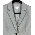 J.Crew  Blazer Womens Size 4 Gray Classic Two Button Business Career‎ Jacket Photo 4