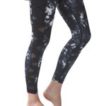 Lululemon Women's Size 6 Dusk Dye Print Rise & Flow Athletic Leggings Photo 2