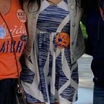 Blue and white romper Size M Photo 2