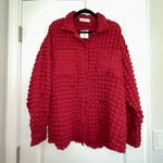 Molly green New, Shelby Button Up Long Sleeve Popcorn Shirt Jacket Shacket Photo 0