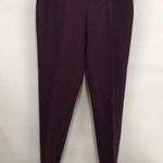 Anne Klein Ann Klein purple Women’s Business Dress Slacks Pants slim ankle Size 12 Photo 1