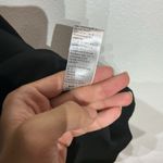 Adrienne Landau Jet Black Gathered Midi Skirt Sz 12 NWT Photo 7