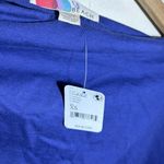 Free People $75 NWT  Beach NAVY/MARIN Off The Shoulder Mini‎ Dress Size XS Photo 2