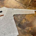 Absolutely Creative Worldwide Gray Sweater Brown Elbow Patch Buckle Small Gray Photo 7