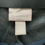 Chico's  Size 0 Short US 4 Fabulously Slimming Pull On Ponte Knit Pants Charcoal Photo 2