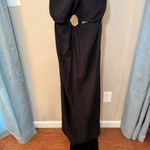 Young Fabulous and Broke YFB Arlene Cutout Maxi Dress Black Size Large Photo 4