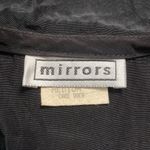 Vintage Mirrors Button Down with Back Square Attachment Black Size M Photo 5