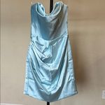 House Of CB   ‘Odelle’ Ocean Blue Strapless Mini Dress NWOT size XS Photo 2