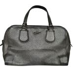 Coach  Nolita Gunmetal Leather Metallic Satchel Shoulder Bag‎ Photo 0