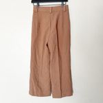 ZARA  Pants Womens Mid-Rise Françoise Culottes Cropped Office Career Brown‎ XS Photo 4