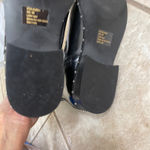 Ellos Studded Black patent Leather Ankle Boots Photo 5