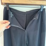 The Range  NYC Black Cropped Wide Leg Lace Up Waist Pants Size XS Photo 3