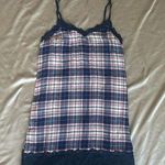 Aerie  Purple Plaid Cami Dress Photo 0