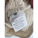 Dress Forum beige ivory smocked peasant ruffle sleeve boho top size medium Photo 7