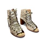 Jeffrey Campbell Corse Lace-Up Ankle Boots Photo 1