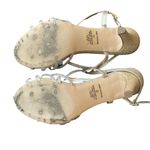 De Blossom Collection De Blossom iridescent rhinestone glittery strappy heeled sandals Photo 4